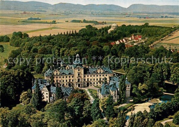 Bueckeburg Schloss Bückeburg Fliegeraufnahme
