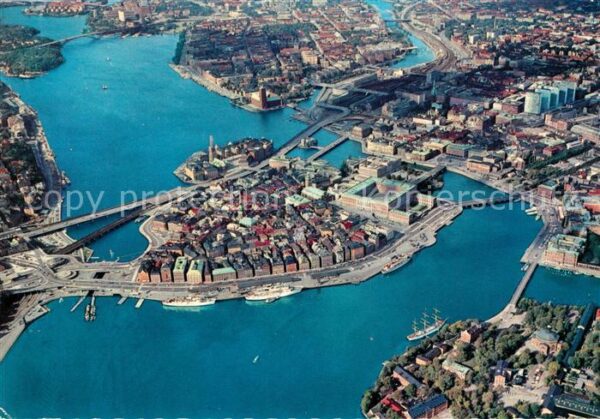 Stockholm The city on the water In the centre the