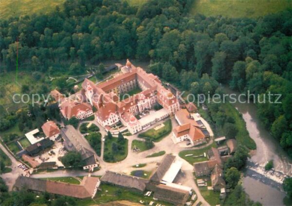 Ostritz Zisterzienserabtei Fliegeraufnahme