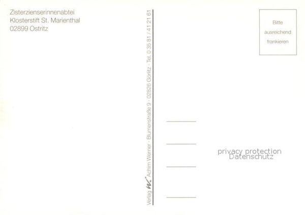 Ostritz Zisterzienserabtei Fliegeraufnahme – Bild 2