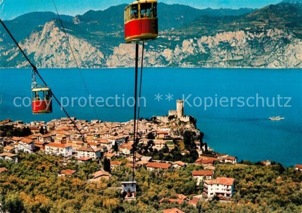 Malcesine Lago di Garda Funivia del Monte Baldo