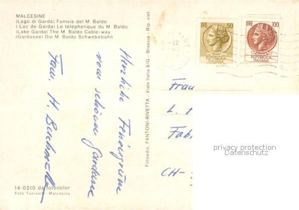 Malcesine Lago di Garda Funivia del Monte Baldo – Bild 2
