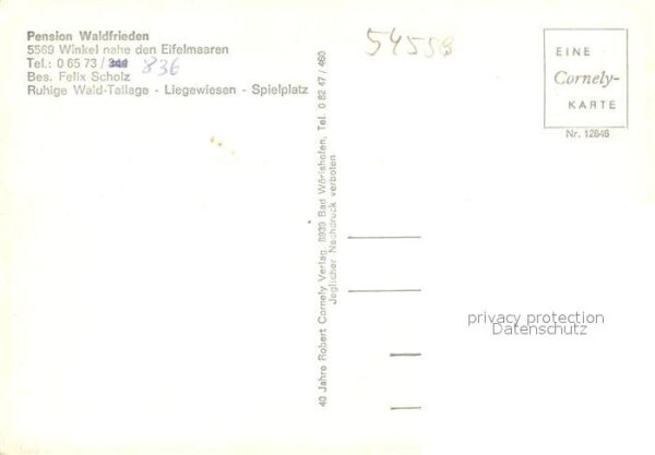 Winkel Eifel Pension Waldfrieden Eifelmaar Kinderspi – Bild 2