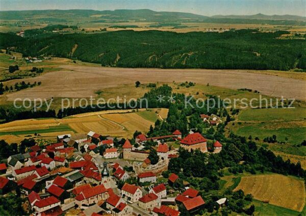 Hohenberg Eger Burg Hohenberg Fliegeraufnahme
