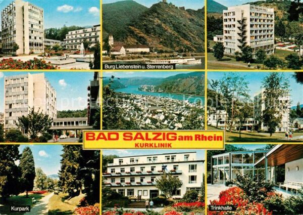 Bad Salzig Kurklinik Burg Liebenstein Sterrenberg