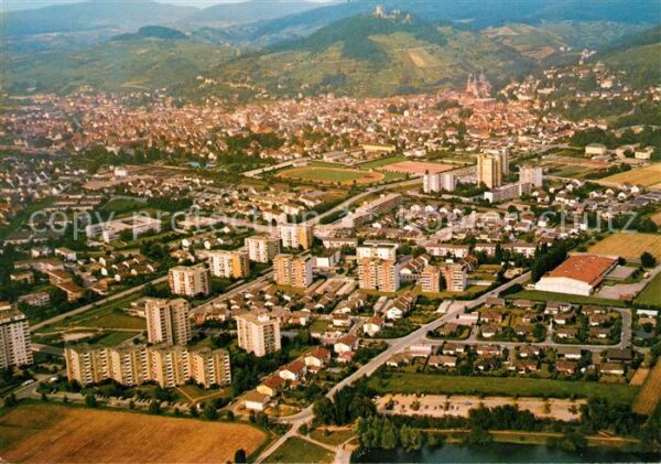 Heppenheim Bergstrasse Fliegeraufnahme