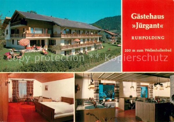 Ruhpolding Gästehaus Jürgant Gastraum Gästezimmer