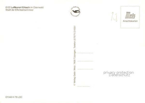 Erbach Odenwald Fachwerkhäuser Kirche Kanal Markt Ritte – Bild 2