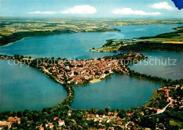 Ratzeburg Inselstadt Fliegeraufnahme
