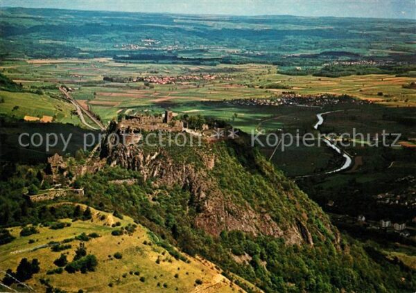 Singen Hohentwiel Burgruine Festung Hohentwiel Fliegerauf