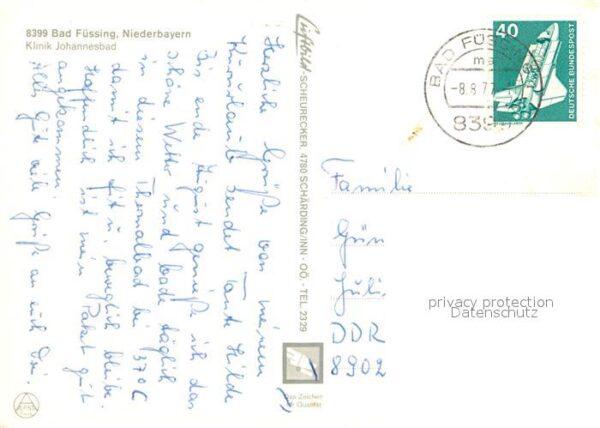 Bad Fuessing Klinik Johannesbad Freibecken – Bild 2