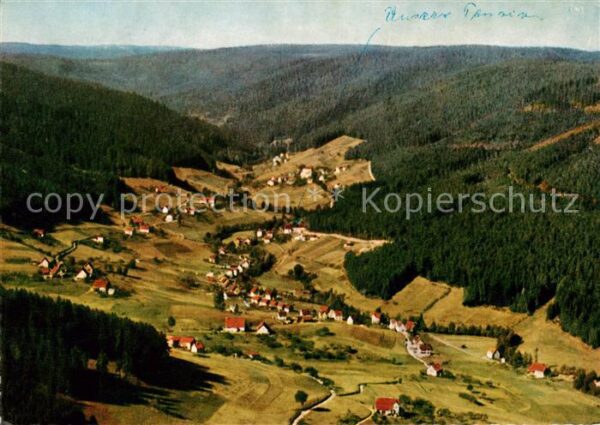 Tonbach Fliegeraufnahme