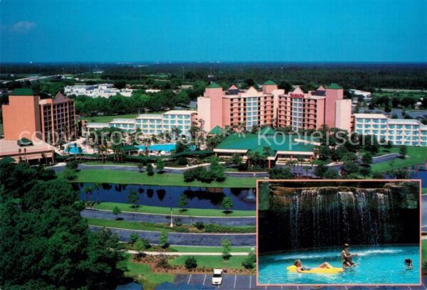 Disney World Panorama Freeform Pool with waterfall