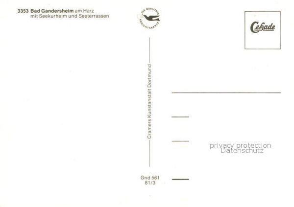 Bad Gandersheim Fliegeraufnahme mit Seekurheim und Seet – Bild 2