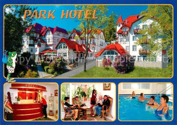 Bad Flinsberg Swieradow Zdroj Park Hotel Rezeption Hallenbad