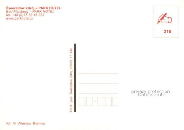 Bad Flinsberg Swieradow Zdroj Park Hotel Rezeption Hallenbad – Bild 2