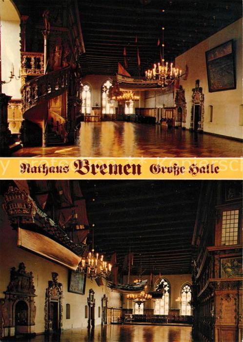 Bremen Rathaus Grosse Halle