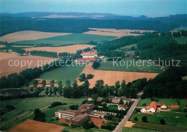 Brakel Westfalen Kurhotel Am Kaiserbrunnen Fliegeraufnah