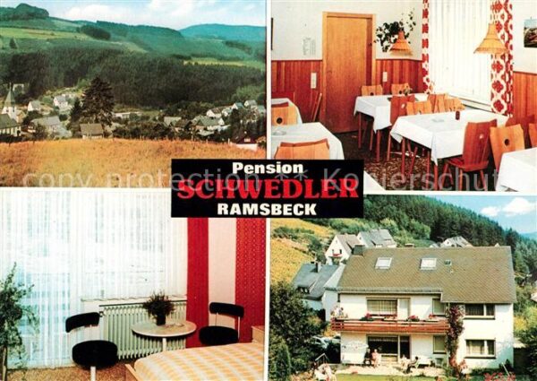 Ramsbeck Panorama Pension Schwedler Gaststube Zi