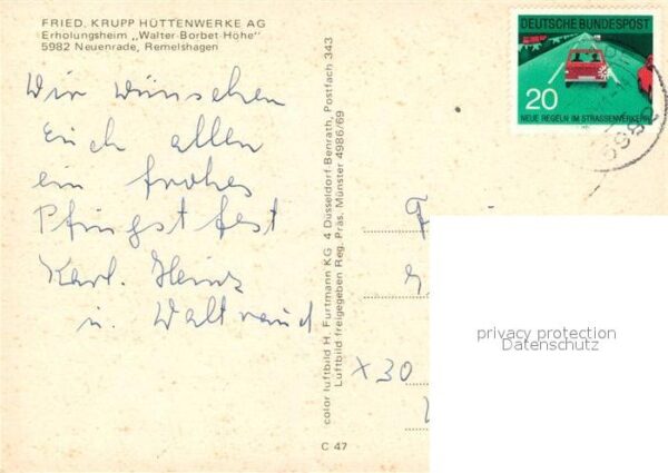 Neuenrade Friedrich Krupp Hüttenwerke Erholungshe – Bild 2