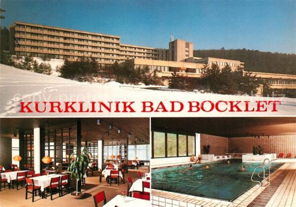 Bad Bocklet Kurklinik Bad Bocklet Speisesaal Hallen