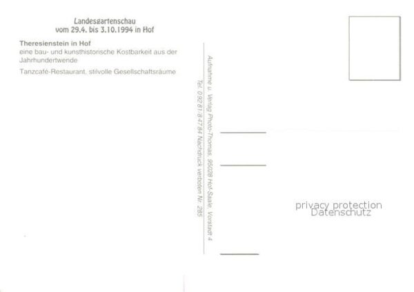 Hof Cham Landesgartenschau Theresienstein in Hof – Bild 2