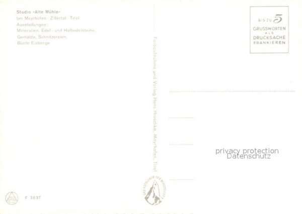 Mayrhofen Zillertal Studio Alte Mühle – Bild 2