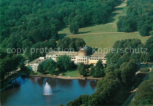 Bremen Parkhotel im Bürgerpark Fliegeraufnahme