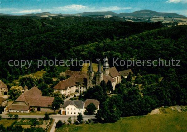 Marienmuenster Ehemalige Abteikirche Fliegeraufnahme