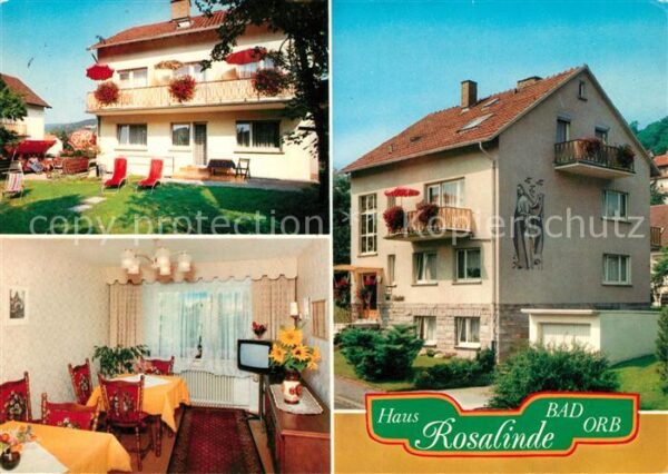 Bad Orb Haus Rosalinde Gästezimmer