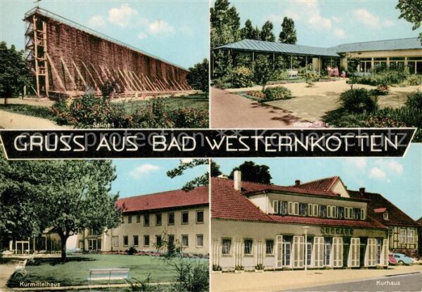 Bad Westernkotten Saline 1 Wandelhalle Kurmittelhaus Kurh
