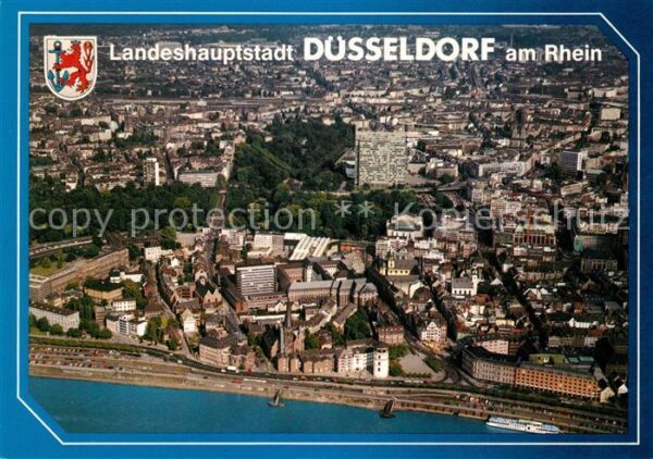 Duesseldorf Fliegeraufnahme