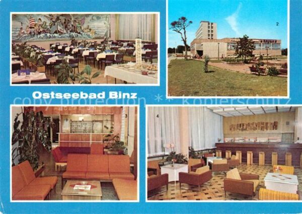 Binz Ruegen FDGB Urlauberrestaurant Rügen Kleiner S
