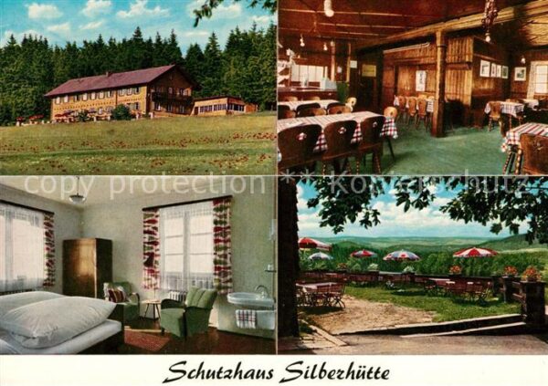 Flossenbuerg Oberpfälzer Waldschutzhaus Silberhütte