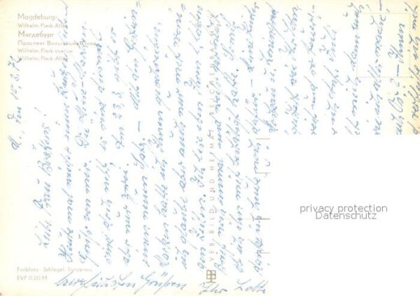 Magdeburg Wilhelm Pieck Alle Fontäne – Bild 2