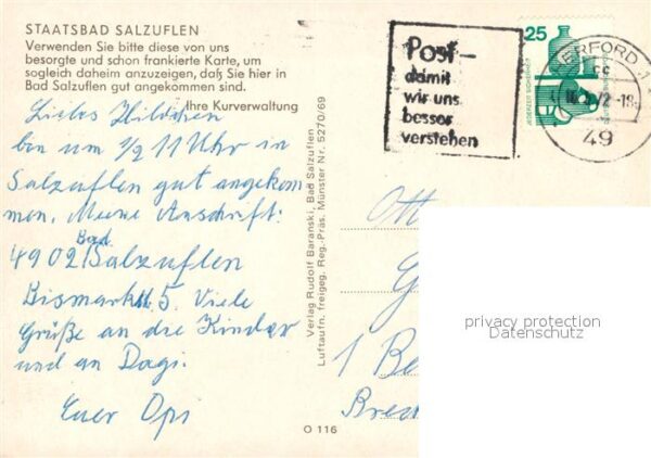 Bad Salzuflen Hallenbad Fitnes Freibad Fliegeraufnahm – Bild 2