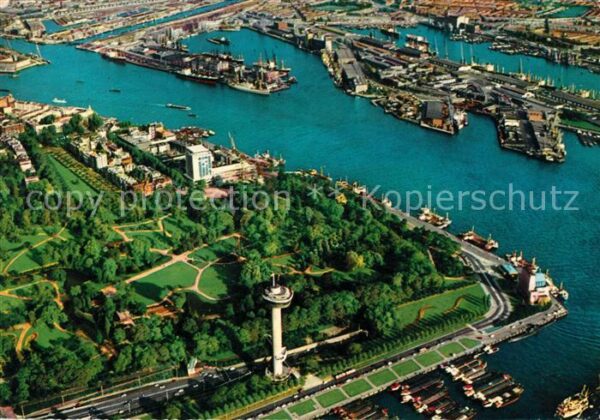 Rotterdam Fliegeraufnahme mit Euromast