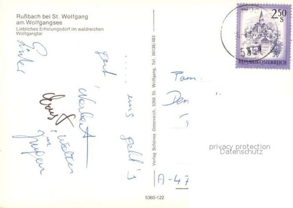 Russbach St Wolfgang Fliegeraufnahme – Bild 2