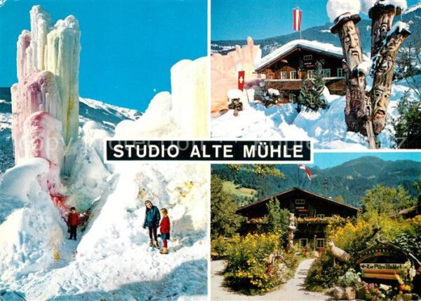 Mayrhofen Zillertal Studio Alte Mühle Bunte Eisberge Schnit