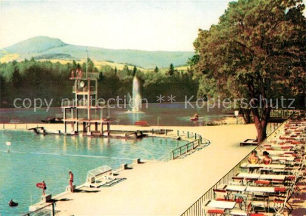 Grossschoenau Sachsen Waldstrandbad
