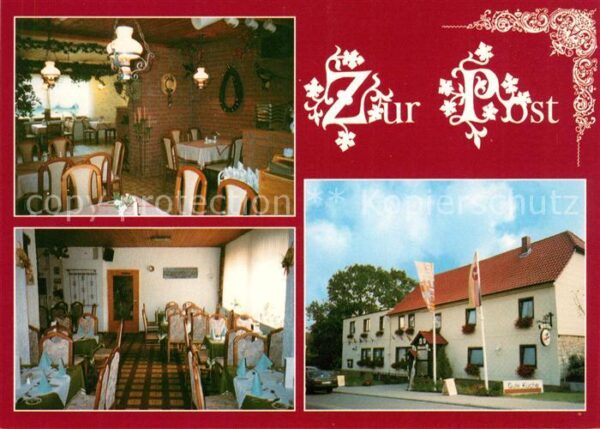 Berklingen Restaurant Cafe Zur Post Gasträume