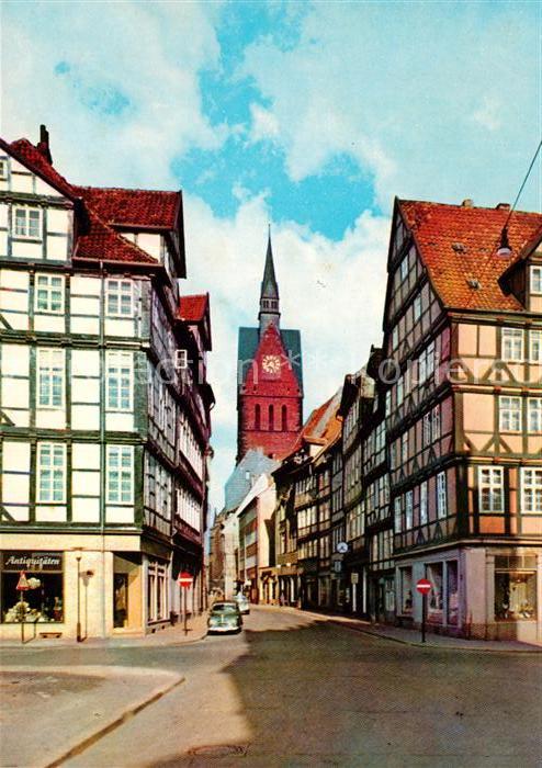 Hannover Holzmarkt und Kramerstrasse Turm der Ma