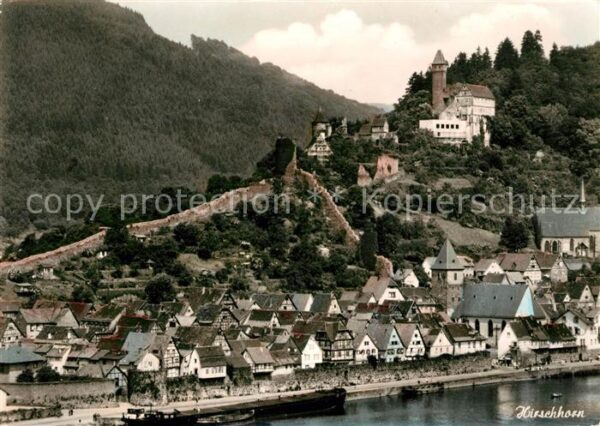 Hirschhorn Neckar Teilansicht