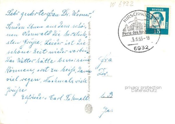 Hirschhorn Neckar Teilansicht – Bild 2