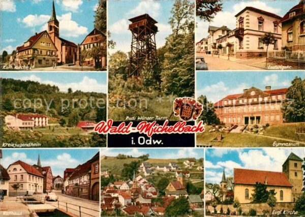 Waldmichelbach Kath Kirche Kreisjugendheim Rudi Wünzer