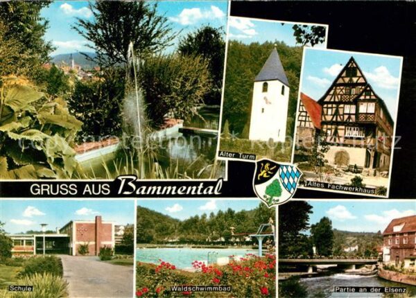 Bammental Alter Turm Fachwerkhaus Schule Waldschw