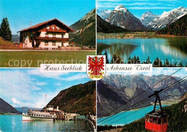 Achensee Haus Seeblick Panorama Schiffsanlegeste
