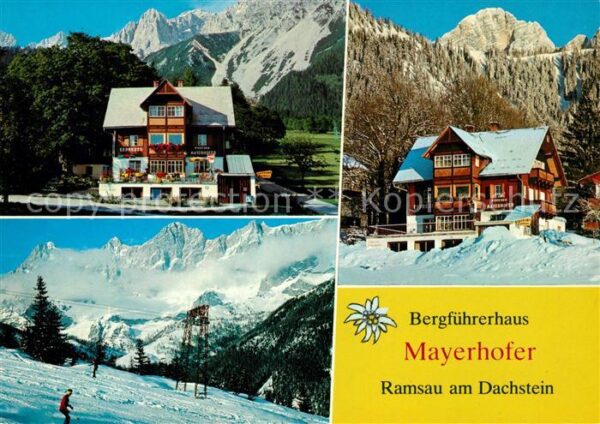 Ramsau Dachstein Steiermark Bergführerhaus Mayerhofer Skilift