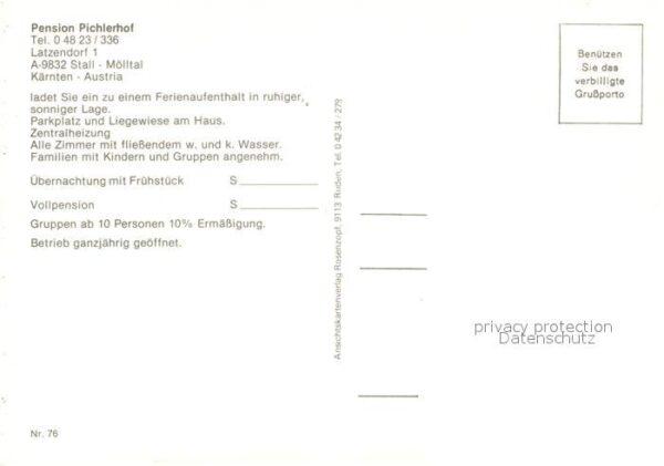 Stall Pension Pichlerhof Gaststube – Bild 2
