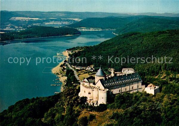 Edersee Schloss Waldeck Edertalsperre Fliegerau